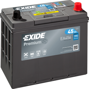  45Ah 390A 12V Akumulator EXIDE PREMIUM EA456