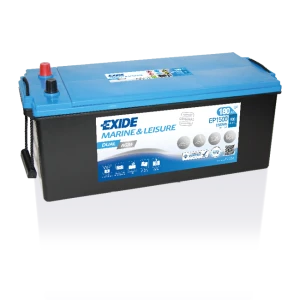 180Ah 900A 1500Wh 12V Akumulator EXIDEMarine&Leisure AGM EP1500