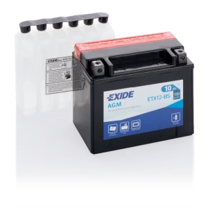 10Ah 150A 12V Akumulator Motocyklowy EXIDE AGM ETX12-BS
