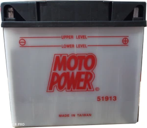  19Ah 240A 12V Akumulator motocyklowy Bat MotoPower 51913 (12N19AH)