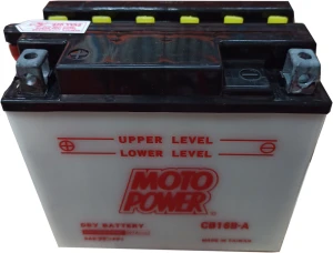 16Ah 207A 12V Akumulator motocyklowy Bat MotoPower CB16B-A