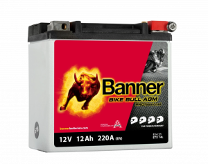 12Ah 220A 12V Akumulator BANNER Bike Bull AGM PROfessional AGM PRO 514 21
