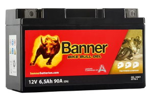  6,5Ah 90A 12V Akumulator BANNER Bike Bull GEL 506 01