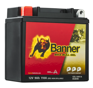  9Ah 110A 12V Akumulator BANNER Bike Bull GEL 509 14