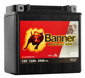  12Ah 200A 12V Akumulator BANNER Bike Bull  AGM 512 14