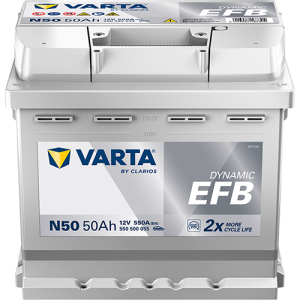  50Ah 550A 12V Akumulator EFB Varta Dynamic N50 (550500055)