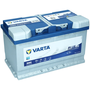 80Ah 800A 12V Akumulator EFB Varta Blue Dynamic (VSSE80) N80