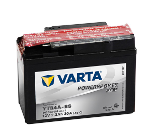 2,3Ah 30A 12V Akumulator AGM Varta PowerSports YTR4A-BS VVM207