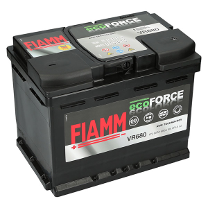  60Ah 680A 12V  Akumulator Fiamm ECOFORCE AGM P+ VR680
