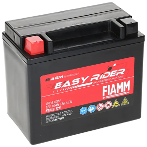   10Ah 180A 12V  Akumulator Fiamm Easy Rider (FTX12-12B) YTX12-12B