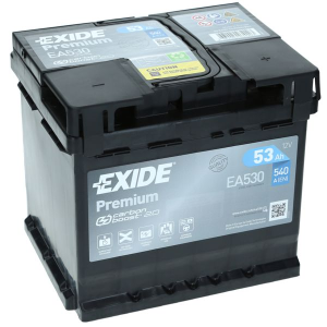  53Ah 12V Akumulator EXIDE PREMIUM EA530