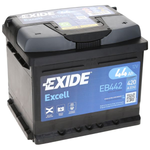  44Ah 420A 12V Akumulator EXIDE EXCELL EB442