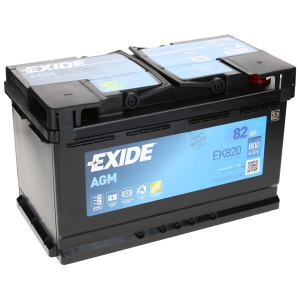  82Ah 800A 12V Akumulator EXIDE AGM EK820