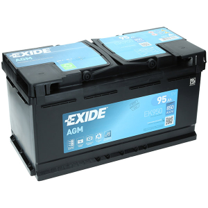  95Ah 850A 12V Akumulator EXIDE AGM EK950 