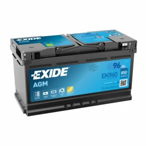 96Ah 850A 12V Akumulator EXIDE AGM EK960