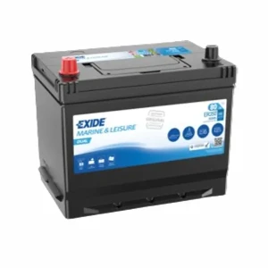 80Ah 510A 12V Akumulator EXIDE DUAL Marine&Leisure ER350