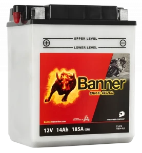  14Ah 185A 12V Akumulator BANNER Bike Bull  514 12