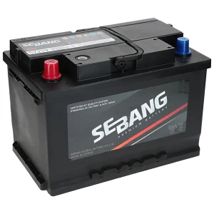 72Ah 580A 12V Akumulator Sebang Japan HNDIN72SBL