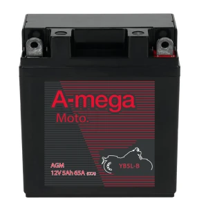   5Ah 65A 12V Akumulator motocyklowy A-Mega MOTO  YB5L-B