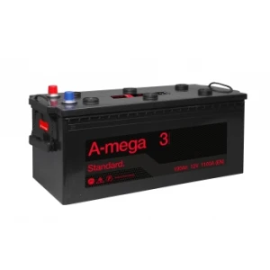 190Ah 1100A 12V Akumulator A-Mega STANDARD M3 6CT-180-A3 Flat