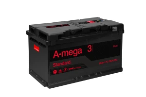 80Ah 760A 12V Akumulator A-Mega STANDARD M3 6CT-80-A3