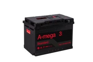 74Ah 680A 12V Akumulator A-Mega STANDARD M3 6CT-74-A3