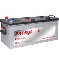 140Ah 850A 12V Akumulator Megatex A-Mega Premium M5 6CT-140-A3 Flat