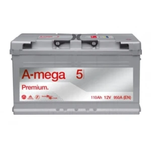 110Ah 950 A 12V Akumulator Megatex A-Mega Premium M5 6CT-110-A3