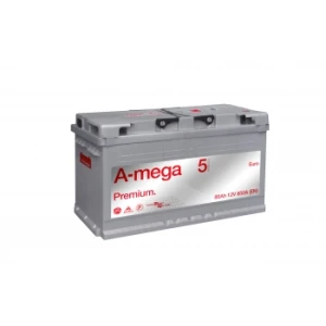85Ah 850A 12V Akumulator Megatex A-Mega Premium M5 6CT-85-A3
