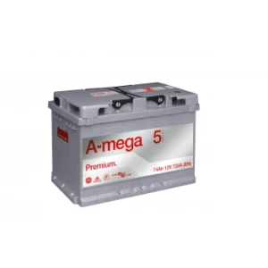 74Ah 720A 12V Akumulator Megatex A-Mega Premium M5 6CT-74-A3