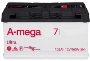 105Ah 960A 12V Akumulator Megatex A-Mega Ultra M7 6CT-105-A3