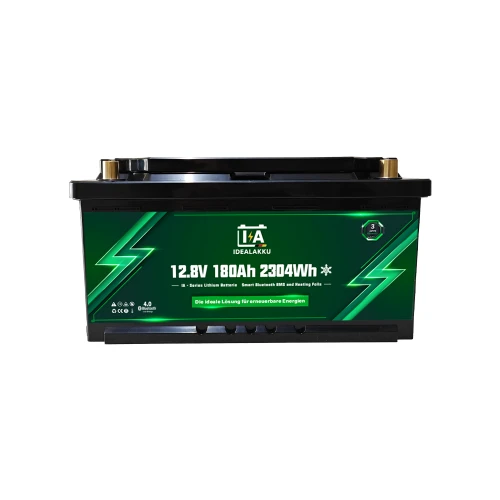 180Ah 12.8V Akumulator Litowy IDEALAKKU LiFePO4 + BLUETOOTH + MATY
