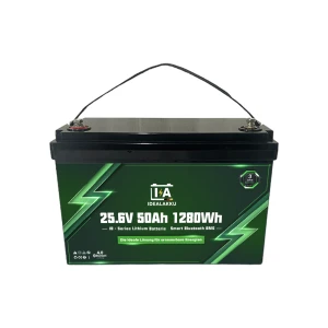 50Ah 25,6V Akumulator Litowy  IDEALAKKU LiFePO4 + BLUETOOTH
