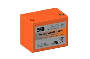 85Ah 12V SSB Battery Pure Lead Power 400-12 M8V0