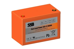 95Ah 12V SSB Battery Pure Lead Power 450-12 M8V0