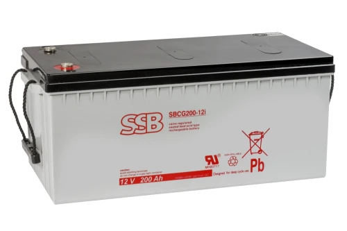 200Ah 12V Akumulator SSB Battery SBCG 200-12i
