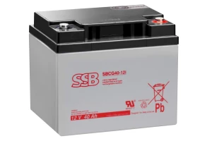 40Ah 12V Akumulator SSB Battery SBCG 40-12i
