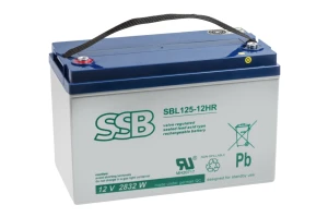 100Ah 12V Akumulator SSB Battery SBL 125-12HR V0
