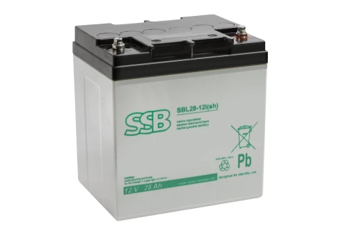 28Ah 12V Akumulator SSB Battery SBL 28-12i (sh)
