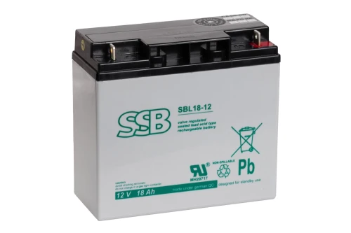 18Ah 12V Akumulator SSB Battery SBL 18-12