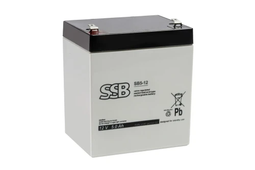 5Ah 12V Akumulator SSB Battery SB 5-12