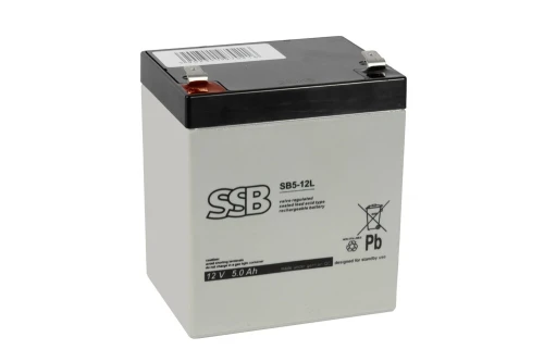5Ah 12V Akumulator SSB Battery SB 5-12L