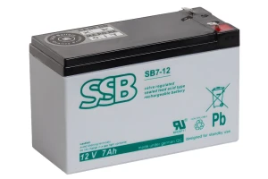 7Ah 12V Akumulator SSB Battery SB 7-12