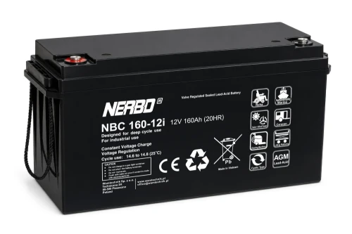 160Ah 12V Akumulator NERBO NBC 160-12i