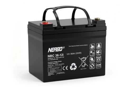 36Ah 12V Akumulator NERBO NBC 36-12i