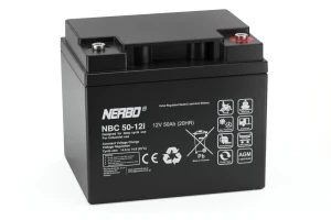 50Ah 12V Akumulator NERBO NBC 50-12i