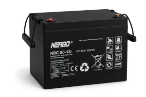 80Ah 12V Akumulator NERBO NBC 80-12i