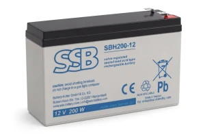 5Ah 12V Akumulator SSB Battery SBH 200-12