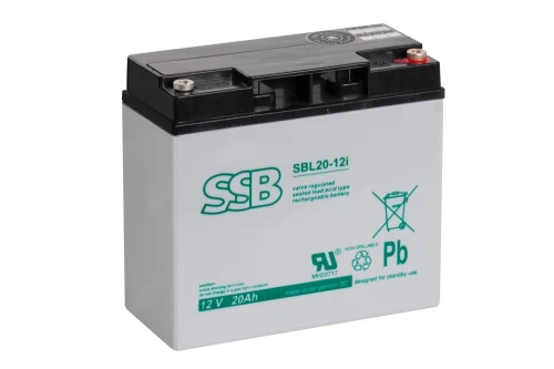 20Ah 12V Akumulator SSB Battery SBL 20-12i
