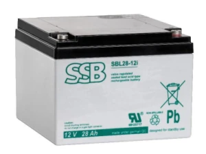 28Ah 12V Akumulator SSB Battery SBL 28-12i